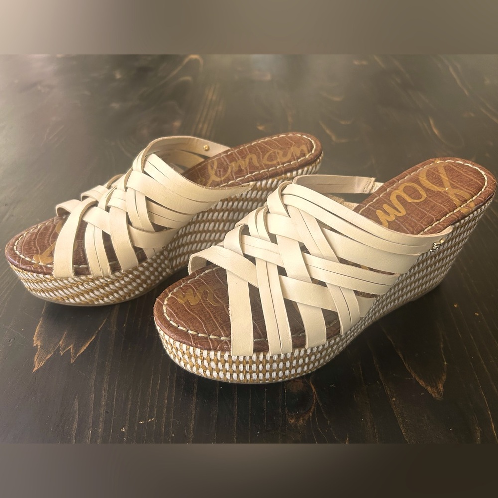 Sam Edelman DEVON sz 8 platform wedge